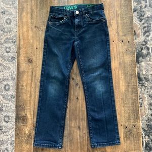Little Boys Levi’s 511 Slim Fit Stretch Performance Blue Jeans